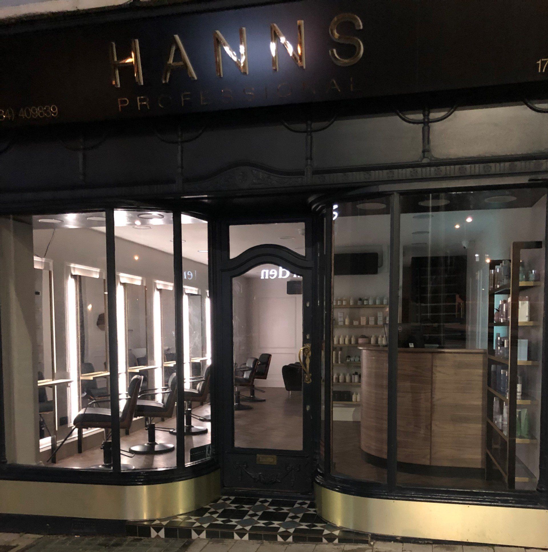 Hanns Chatham hair salon Medway Kent hair cut colour